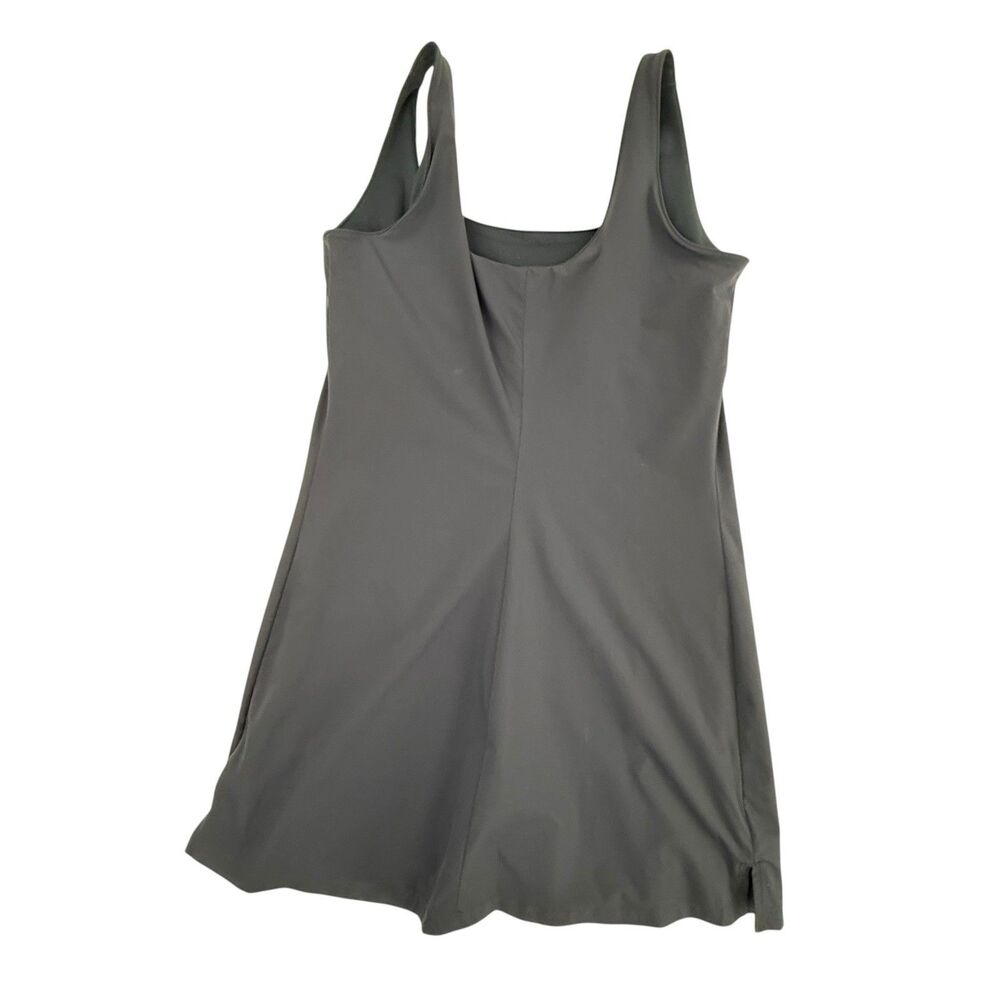 Nike Bliss Luxe Training Athletic Dress Women Medium Navy Blue Skort Shorts - Picture 6 of 10